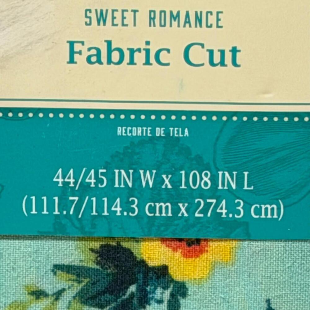 Pioneer Woman "Sweet Romance" Fabric Precut 3 Yards (44/45 in W x 108 in L) - Picture 3 of 5